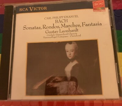 CARL PHILIPP EMANUEL: BACH Sonatas, Rondos, Marches, Fantasia CD Foto 1 de 2