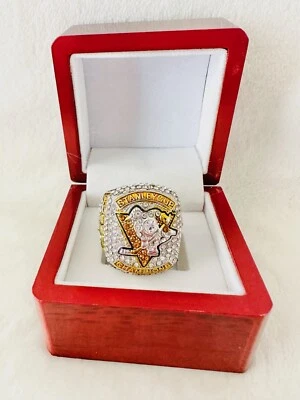 Anillo de campeonato Pittsburgh Penguins Stanley Cup 2017 18 k GP con caja 🇺🇸 envío Foto 1 de 4