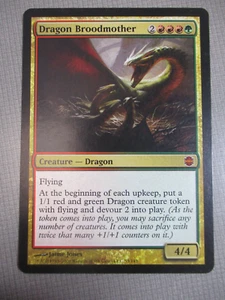 2009 MTG Magic The Gathering DRAGON BROODMOTHER 53/145 - NM-M - Picture 1 of 11