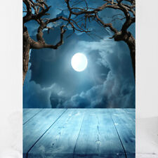 Scary Wall Tapestry Halloween Party Supplies Halloween Moon Night Backdrop