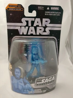 STAR WARS VENGANZA DE LOS SITH EPISODIO III COMANDANTE CLON HOLOGRÁFICO CODY NUEVO EN CAJA Foto 1 de 4