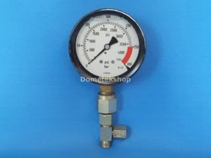 VDO 4" manometer 0-4351 psi /300 bar pressure gauge - Picture 1 of 3