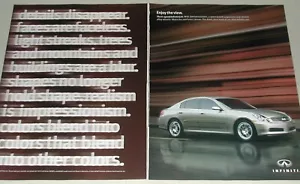 2005 INFINITI G35 2-page advertisement, Infiniti G35 Coupe, brown - Foto 1 di 4