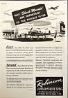1945 Robinson Aviation Importance of Shock Mounts on Aircraft Vintage Print Ad