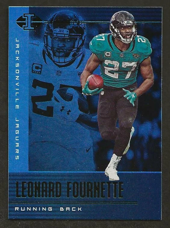 2019 Panini Illusions Sapphire Parallel Leonard Fournette #16 - Jaguars - Image 1 of 1