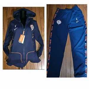 Women Nike WNBA Connecticut Sun Tear Away Full-Zip Hoodie & Pant Set Size MT - Picture 1 of 11