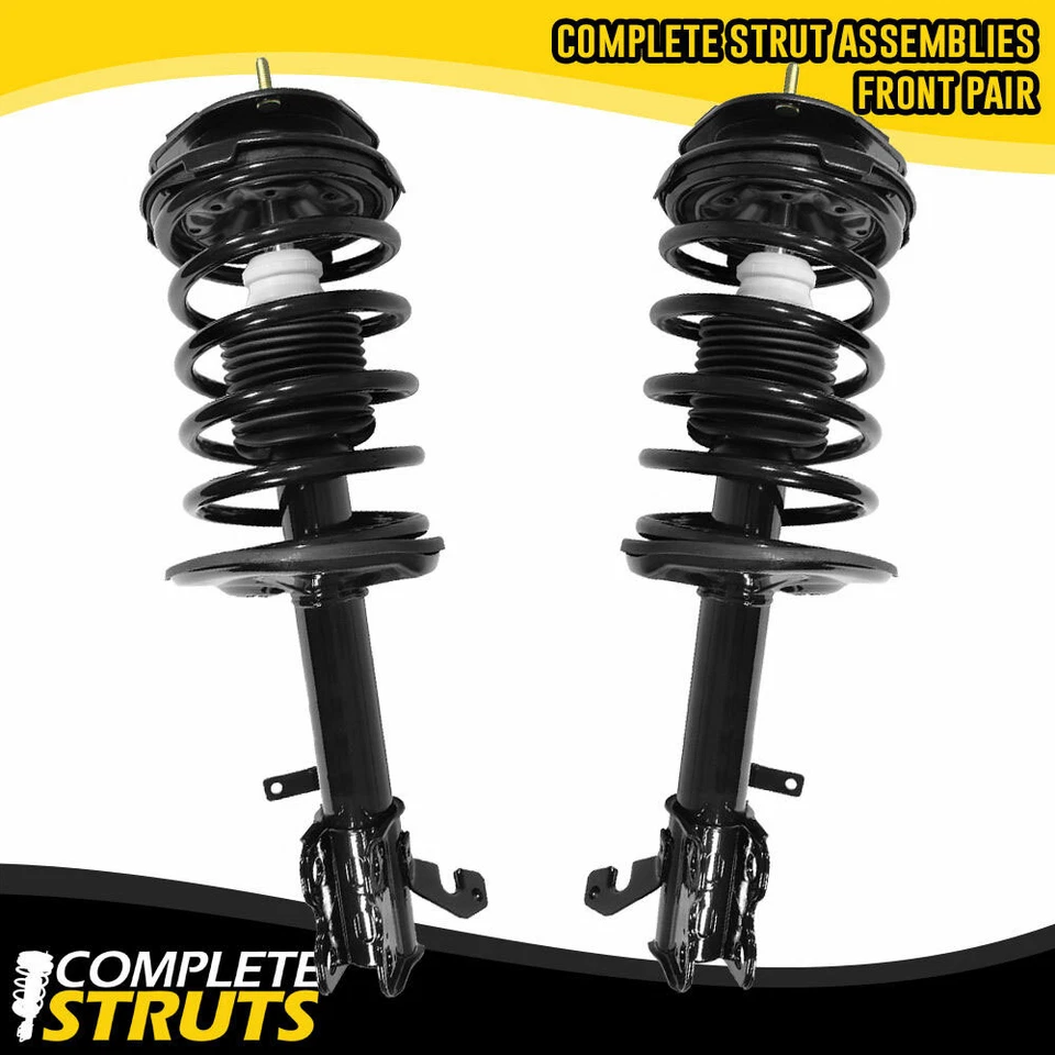Front Pair Complete Struts & Coil Spring Assemblies for 1993-2002 Toyota Corolla Foto 1 de 4