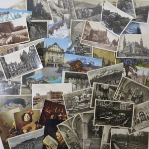 Lot of 46 Antique Early 20th Century Switzerland Netherlands RPPC Postcards - Picture 1 of 5