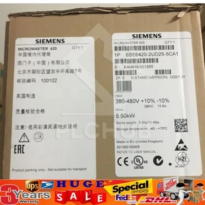 New SIEMENS 6SE6420-2UD25-5CA1 6SE6 420-2UD25-5CA1 MM420 Series Inverter 5.5KW - Picture 1 of 2