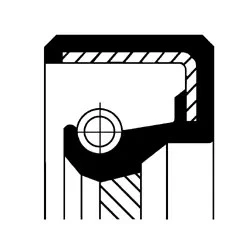 SHAFT SEAL CRANKSHAFT FITS: LAND ROVER RANGE ROVER   3.5 VOGUE 4X4/3.5 4X4/3. - Image 1 of 3