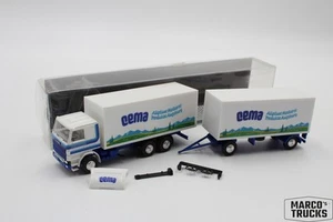 Herpa Scania 142 V8 Box Trailer "CEMA Dairy Augsburg" 1:87 /H21973 - Picture 1 of 1