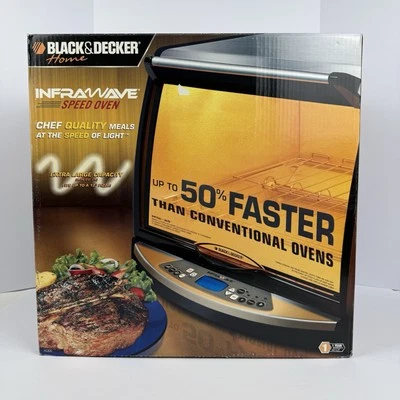 Black & Decker Home Infrawave Speed Oven Extra Large Capacity FC300 New Sealed - Image 1 of 4