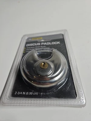PRO ESSENTIALS Discus Padlock 2-3/4 Inches - Image 1 of 3