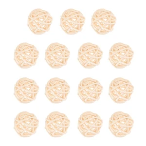  15 Pcs Wicker Rattan Balls Fragrance Diffuser Decorative for Centerpiece - Picture 1 of 12