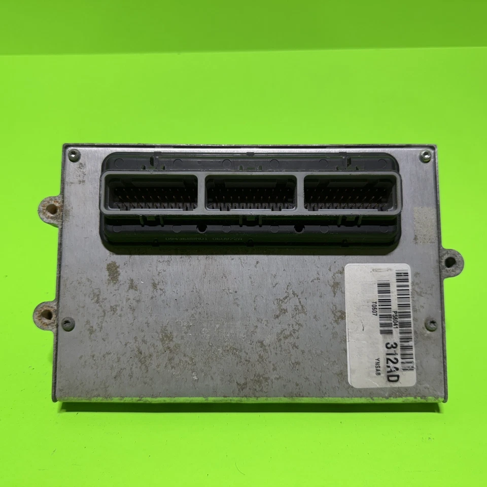 Jeep Wrangler 1997 4,0 motor M/T control informático ECU ECM #P56041312AD Foto 1 de 3