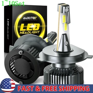 Y13 H4 72W 9003 Headlight LED Bulb High Low Super Beam Bright White 1-10Set - Picture 1 of 11
