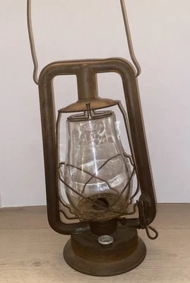 Antique Hot Blast Tubular Lantern Regal No. 0 w/Dietz Fitzall NY Globe - Image 1 of 4