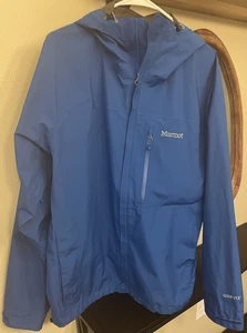 Marmot Mens Size XL Blue Waterproof Jacket Goretex - Picture 1 of 13