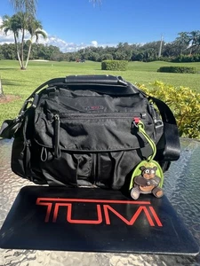 Tumi Voyager Black Diaper Bag Ultra Rare $795 - Picture 1 of 7