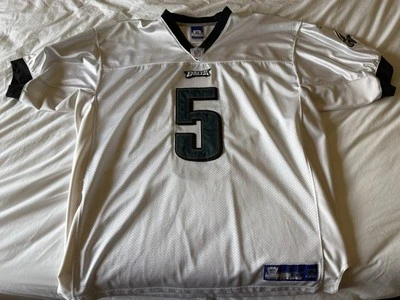 Donovan McNabb White Reebok  Philadelphia Eagles Jersey Size 54 - Image 1 of 4