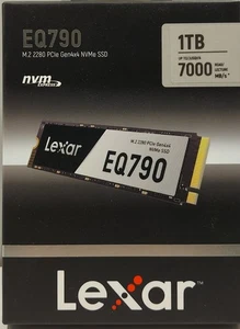 Lexar EQ790 1TB SSD M.2 2280 PCIe Gen4x4 NVMe 1.4, Interne SSD, 7000 MB/s Lesen - Bild 1 von 1