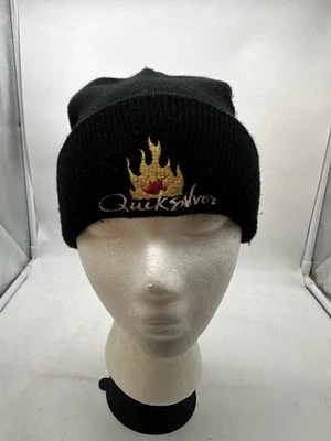Gorro Quicksilver Vintage Años 90 Logo Llamas Foto 1 de 4