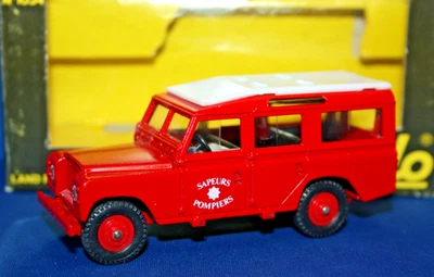 LAND ROVER SAPEURS POMPIERS BRIGADA DE BOMBEROS FRANCESA - 1/50? escala de SOLIDO 1034 Foto 1 de 4