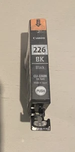 Canon CLI-226 Schwarz BK Tintenpatrone Original-Zubehör-Hersteller BRANDNEU OHNE KARTON - Bild 1 von 2
