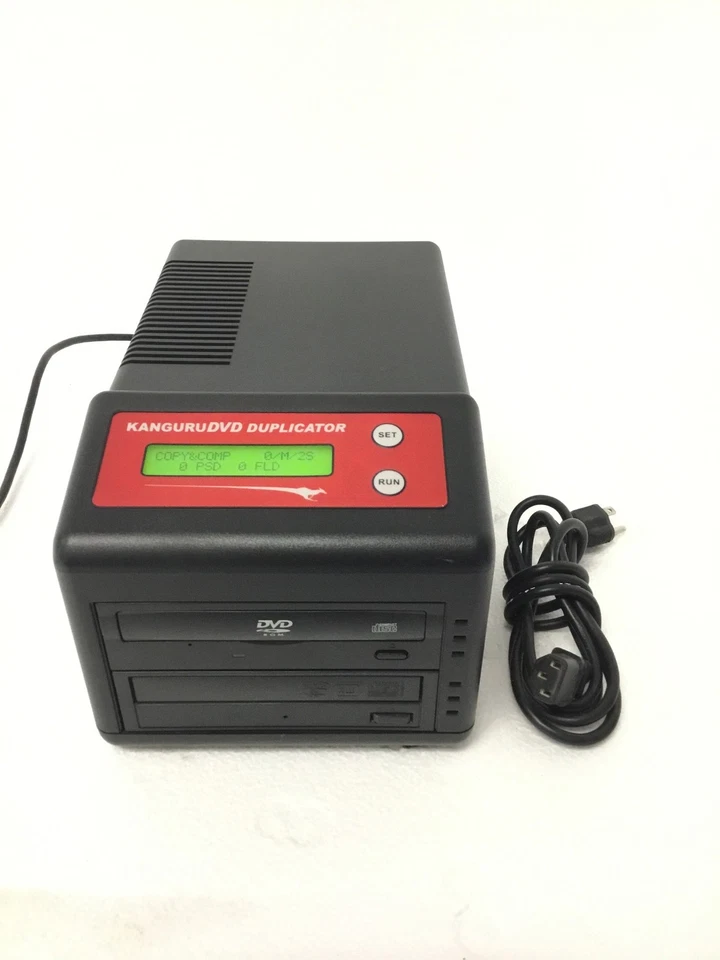 Kanguru 1-to-1 DVD Duplicator 16X Model U2-DVDDUPE-D116 Tested WORKING FREE SHIP - Image 1 of 4