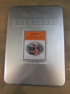 Davy Crockett Walt Disney Treasures Complete Televised Series 2 DVD Set in Tin - Image 1 of 4