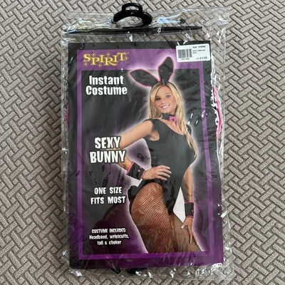 Spirit Instant Costume Sexy Bunny One Size Vintage 2004 Playboy - Image 1 of 2