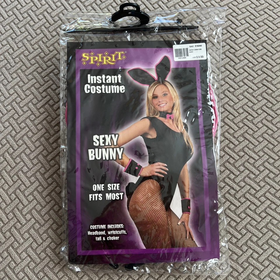 Spirit Instant Costume Sexy Bunny One Size Vintage 2004 Playboy - Image 1 of 2