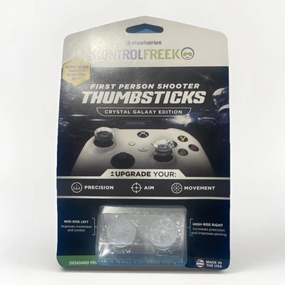 KontrolFreek FPS Xbox Series X/S One Thumbsticks Crystal Galaxy Mid & High Rise - Image 1 of 2