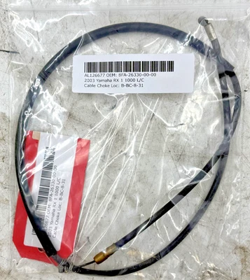 Conjunto de cable de arranque obturador Yamaha OEM 8FA-26330-00-00 RX-1 1000 RX Warrior Foto 1 de 4