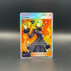 Fan Art Pokemon TCG Pocket Cynthia Holo Full Art | Space-Time Smackdown - Picture 1 of 4