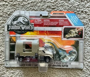 Matchbox Jurassic World Therizinosaurus Trailer Dinosaur Transporter 2017 RARE - Picture 1 of 2