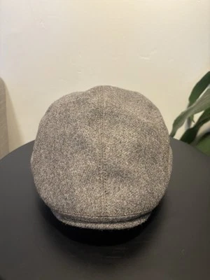 GOTTMANN Hombre Orejeras Newsboy Jackson-K Talla 56 100% Lana Virgen Gris Foto 1 de 4