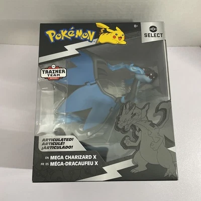 Pokemon Select Trainer Series Mega-Charizard X 6" Figura de Acción Exclusiva SELLADA Foto 1 de 4