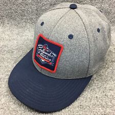 Ballparks of America Hat Cap Stretch Fitted Large XL Mens Gray Blue Branson