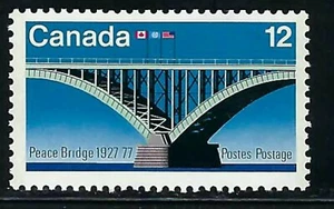 CANADA - SCOTT 737 - VFNH - PEACE BRIDGE - 1977 - Picture 1 of 1
