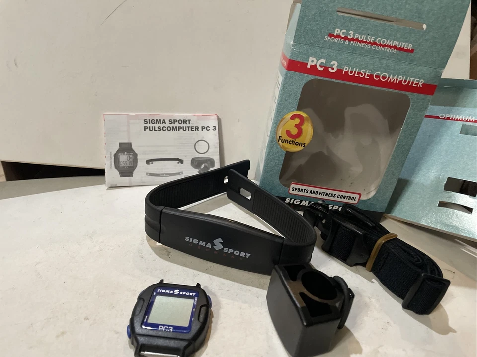 Sigma Sport PC 3 Pulse Computer Optimum Fatburning Monitor Watch NO WRIST BAND - Image 1 of 4