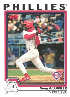 2004 Topps #434 Doug Glanville Philadelphia Phillies  Foto 1 de 2