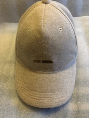 Gorra de béisbol Steve Madden para mujer color beige logotipo cepillado talla única nueva  Foto 1 de 4