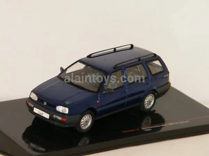 VOLKSWAGEN GOLF MKIII VARIANT 1994 BLEU IXO 1/43 Réf CLC566N - Imagen 1 de 4