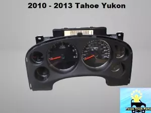25885599 2010 2011 2012 2013 Tahoe Yukon Speedometer Instrument Cluster MPH OEM - Picture 1 of 13
