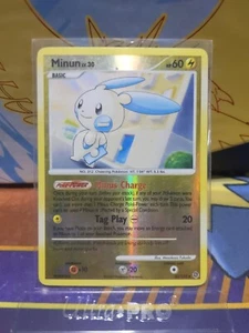 Minun 32/132 Reverse Holo Vintage Pokémon Secret Wonders Beautiful Card 2007 ⚡⚡⚡ - Picture 1 of 4