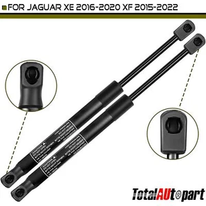2x Lift Supports Shocks Struts for Jaguar XE 2016-2020 XF 2015-2022 Front Hood - Picture 1 of 8