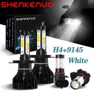 For Toyota Solara 1999-2001 Combo 4X LED Headlight High / Low + Fog Light Bulbs - Picture 1 of 11