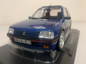 Norev Peugeot 205 GTI 1.9L 1992 Bleue Miami 1/18 184844 1123 20 21 32 - Foto 1 di 9