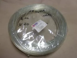 100' Hose Tube Clear Air Valve Cylinder Control Actuator Line 1/8" ID X 1/4 OD - Picture 1 of 3